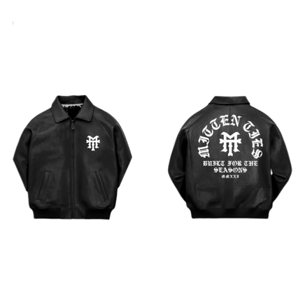 MT old English leather bomber