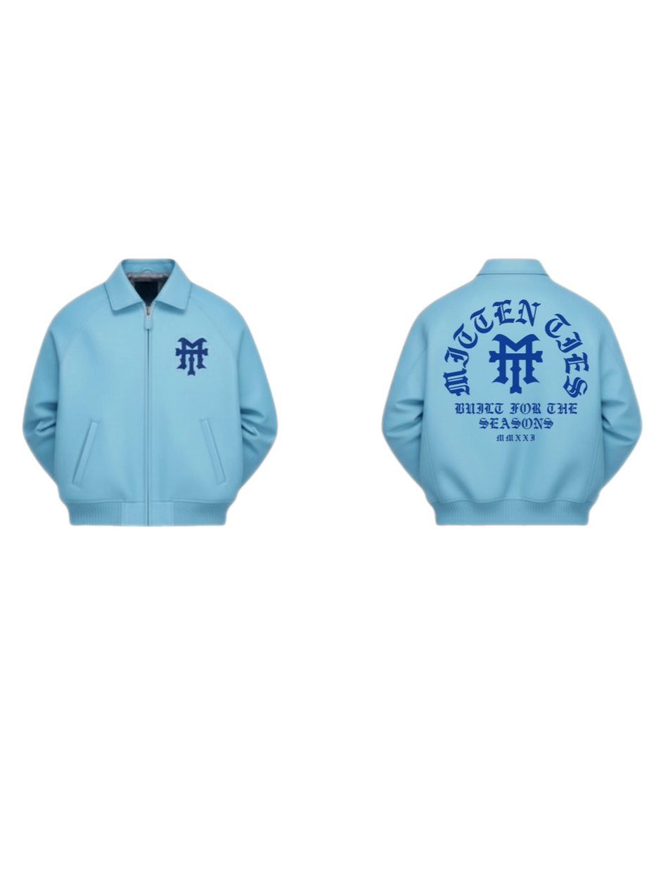 MT old English leather bomber