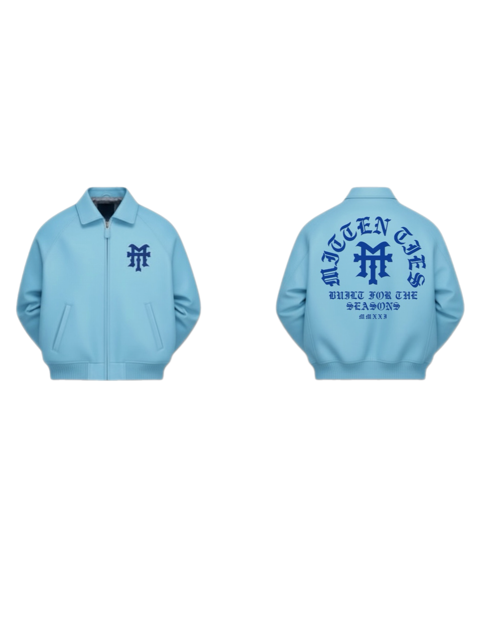 MT old English leather bomber