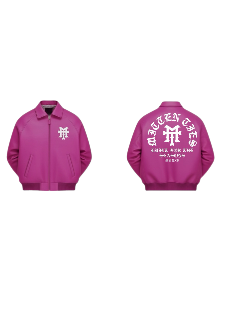 MT old English leather bomber