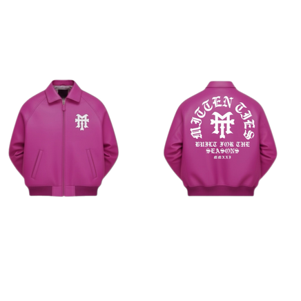 MT old English leather bomber